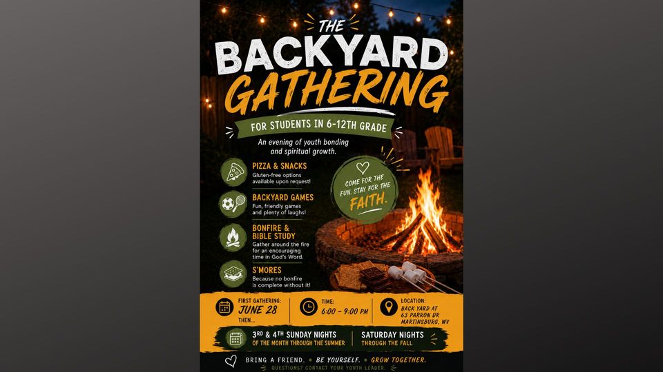 The Backyard Gathering (Foundation Youth)