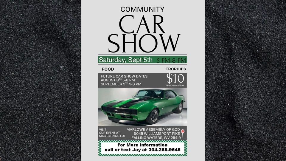 Men's Ministry Car Show