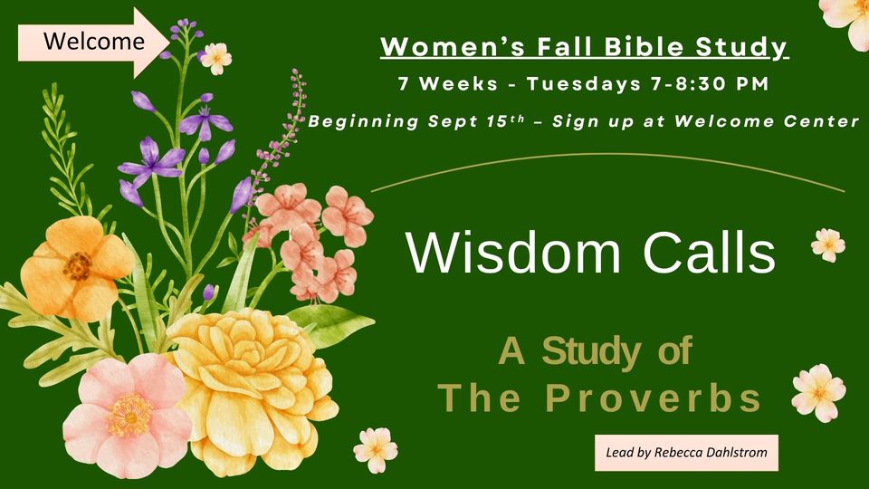 Women's Bible Study: Proverbs